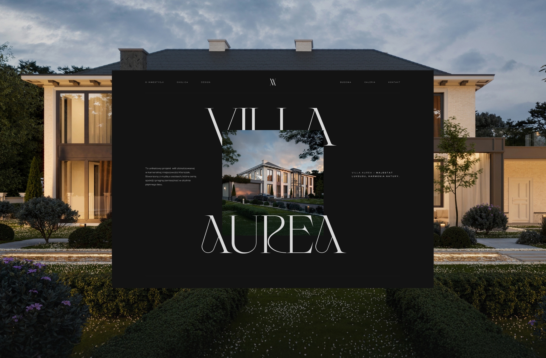 Villa Aurea – Branding, Web Design, Social Media